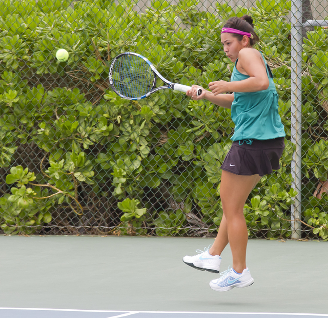 BIIF tennis Top seeds prevail at BIIF championships West Hawaii Today
