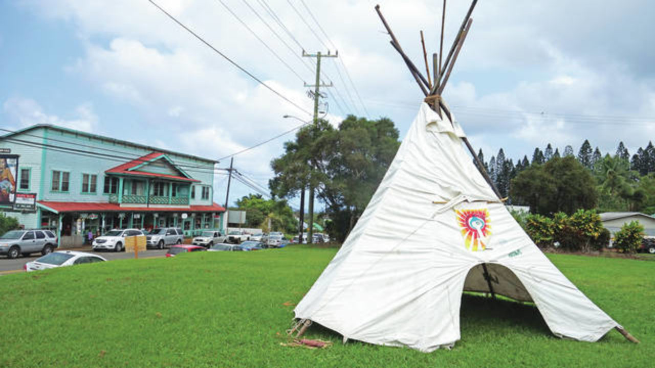 Standing Tall For Standing Rock Kohala Residents And Visitors Gather As Part Of Global Call To Action West Hawaii Today