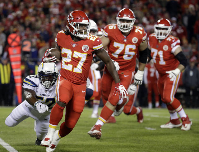 NFL - Melvin Gordon vs. Kareem Hunt. Los Angeles Chargers vs. The