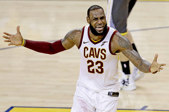 Hey Cleveland, you can get LeBron James Cavaliers jerseys for half