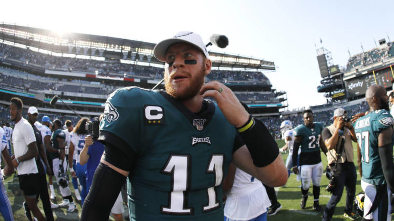 Tattoo Carson Wentz Baby - Wentz Eagles Look To Get Back On Track Against 3 0 Packers West Hawaii Today