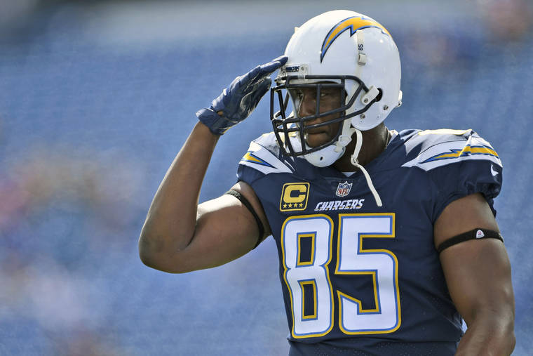 Chargers great Antonio Gates announces his retirement - West