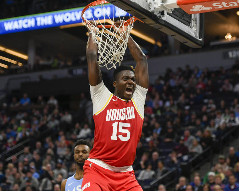 NBA on ESPN on X: Clint Capela was a menace on the glass tonight 😤 His 8  offensive rebounds were more than the entire Heat team (6) 🙌   / X