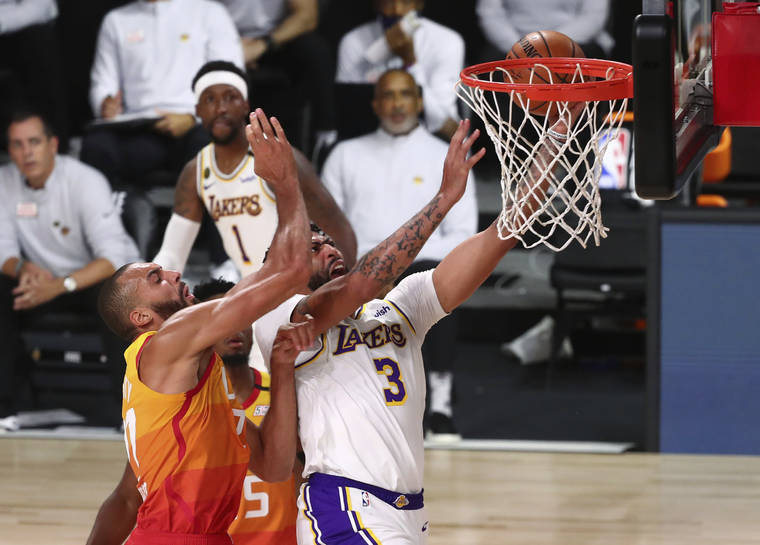 Nba Capsules Davis Scores 42 As Lakers Wrap Up No 1 Seed In West West Hawaii Today