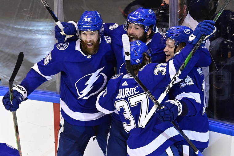 NHL capsules: Lightning beat Bruins in OT, even series 1-1 - West Hawaii  Today