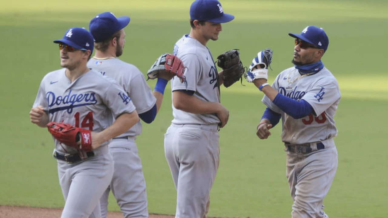 Dodgers' continuing slump drops them to third place in NL West - Los  Angeles Times