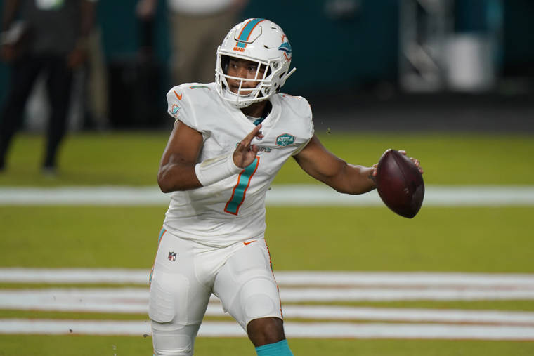 NFL capsules: Tua makes his debut as Dolphins beat Jets 24-0 - West Hawaii  Today