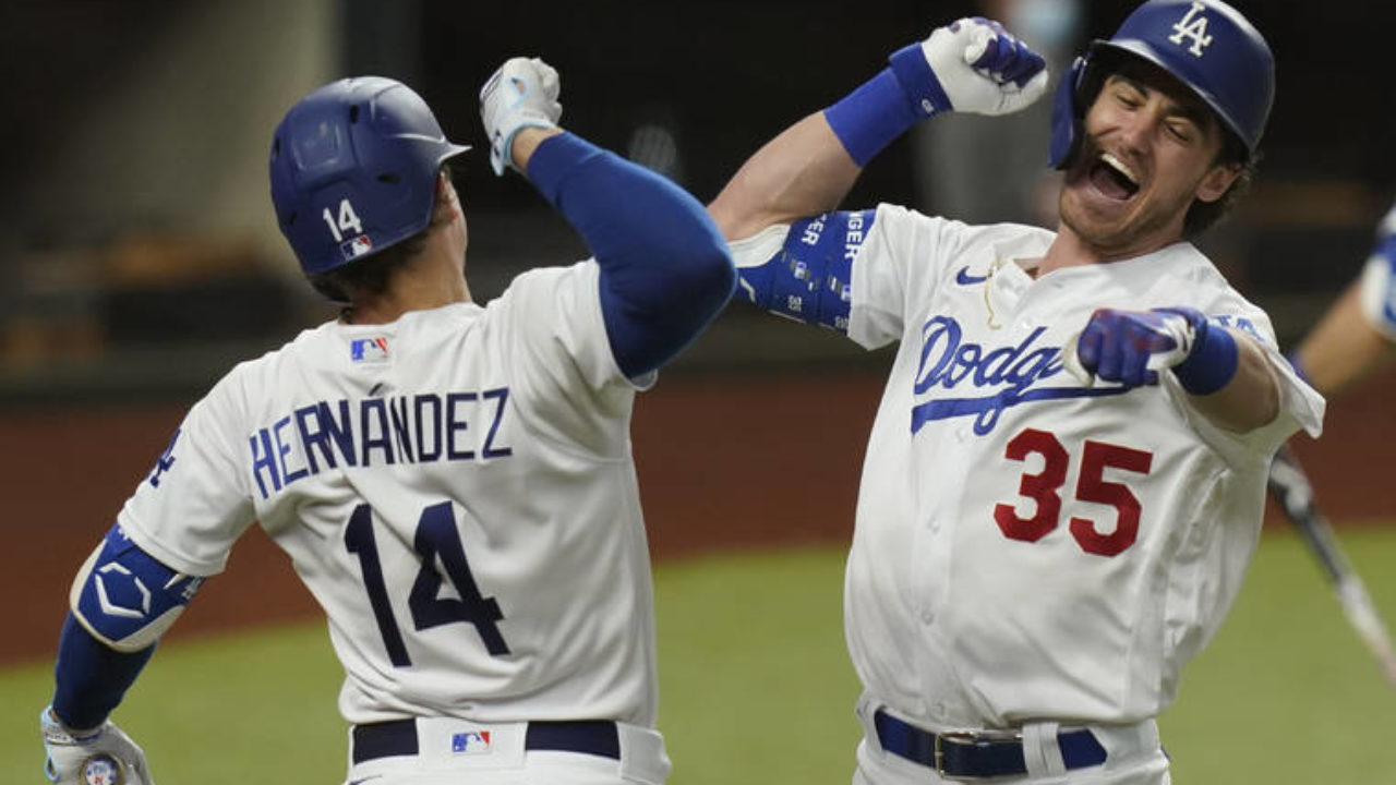 Bellinger HR sends Dodgers to 3rd World Series in 4 years Texas Game Atlanta  Braves Homer AP