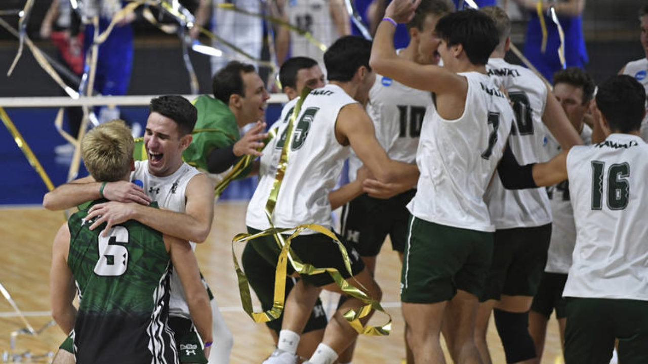 Hawaii men's online volleyball