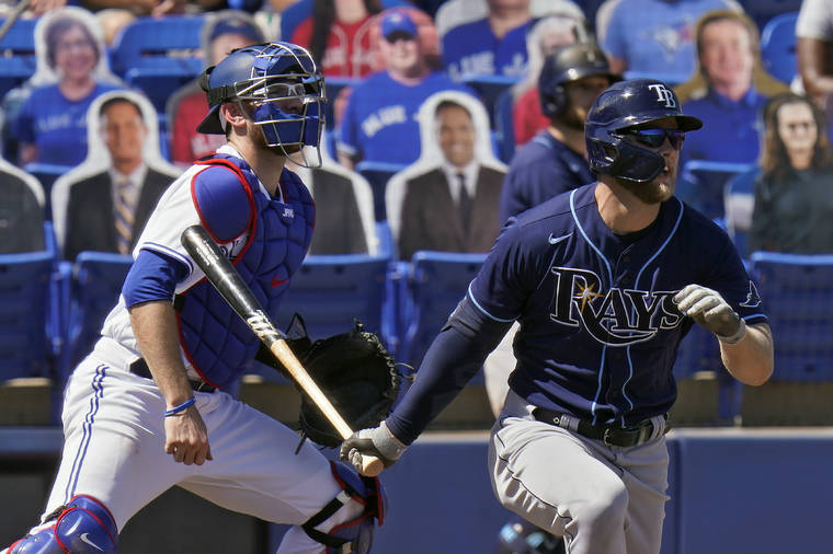 MLB capsules Rays score seven in 11th to beat Blue Jays 148 for 11th