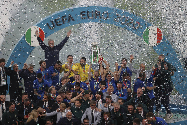 Italy Wins Euro 2020, Beats England In Penalty Shootout - West Hawaii Today