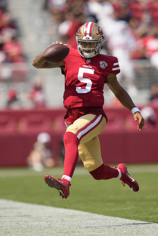 Trey Lance bounces back after rough start; 49ers lose to Raiders