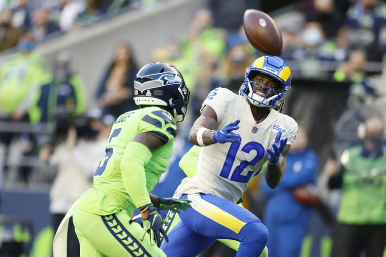 QB Russell Wilson injured in Seahawks' 26-17 loss to the Rams