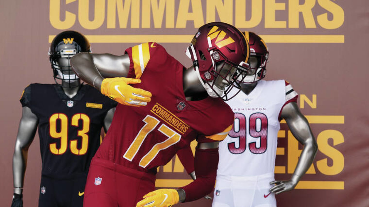 Washington's NFL team unveils new name as Commanders - West Hawaii Today