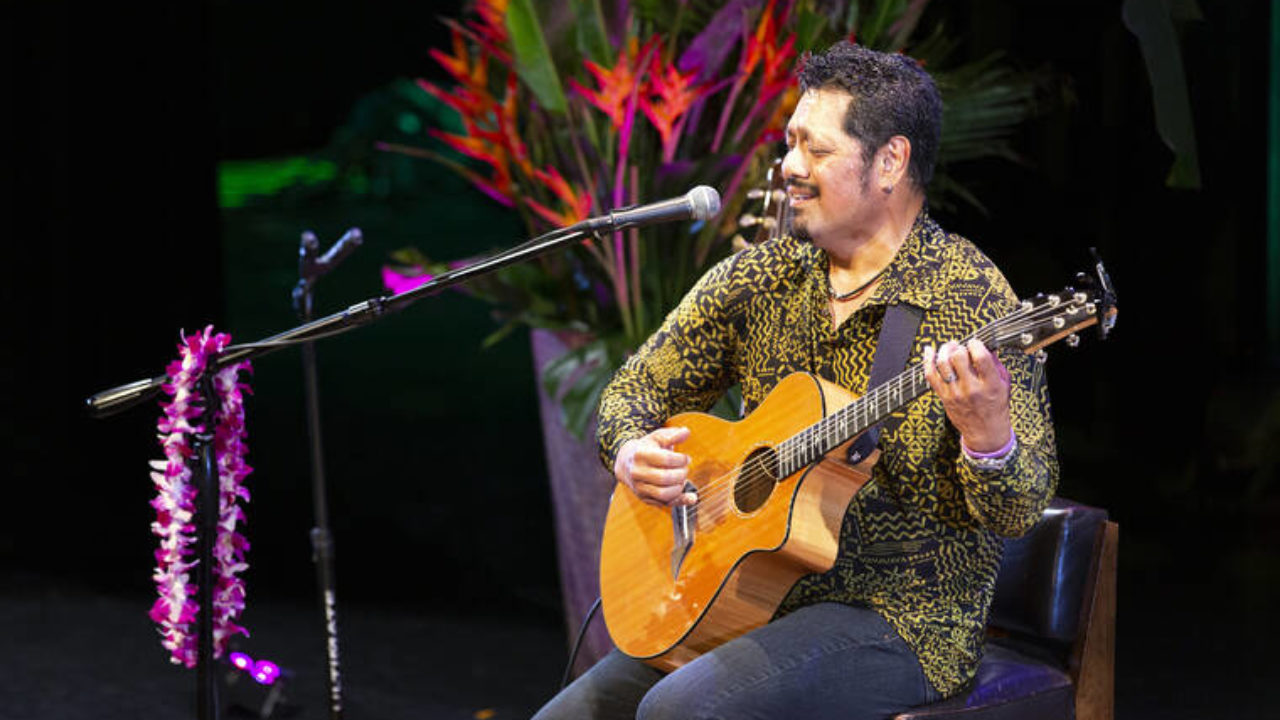 Nathan Aweau's Kahilu concert solo debut - West Hawaii Today