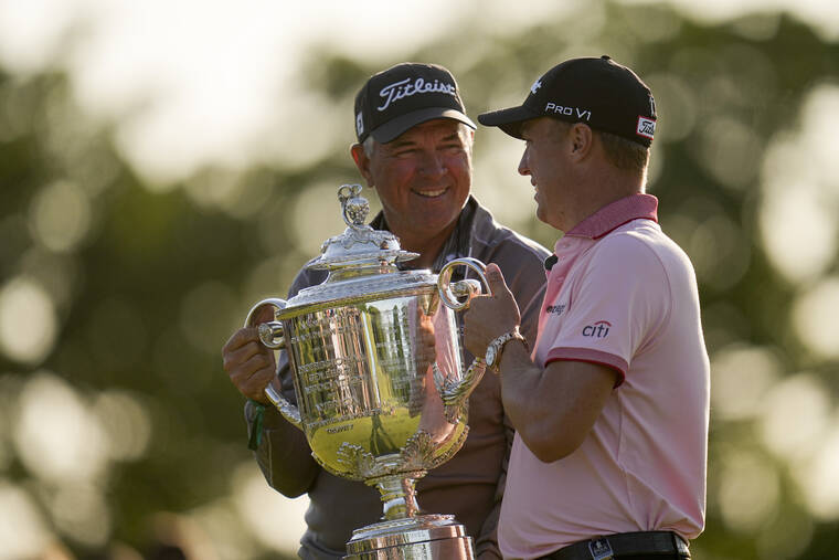 Thomas beats Zalatoris in playoff, wins PGA for 2nd major  West Hawaii