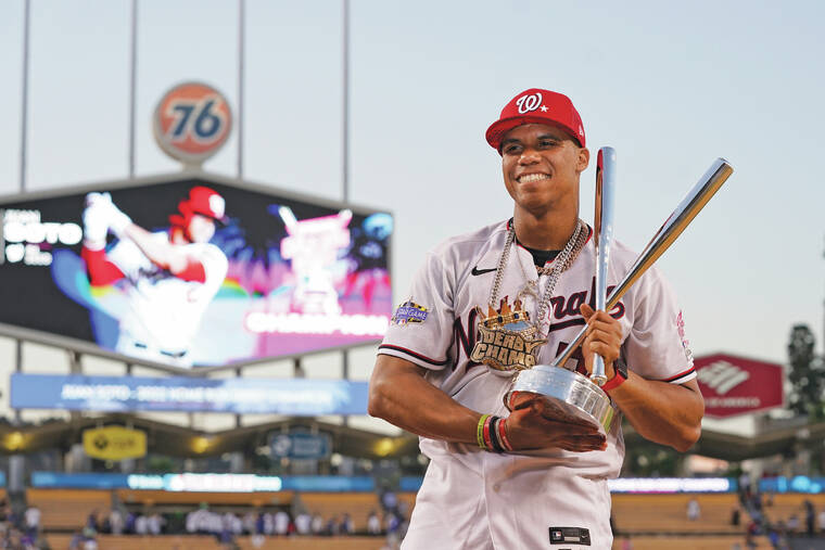 Juan Soto overcomes JRod, contract talk to win HR Derby - West Hawaii Today