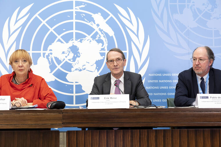 UN Rights Experts Present Evidence Of War Crimes In Ukraine - West ...