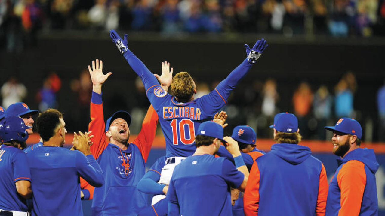 Mets grab sole possession of first place with 5-4 win over Marlins