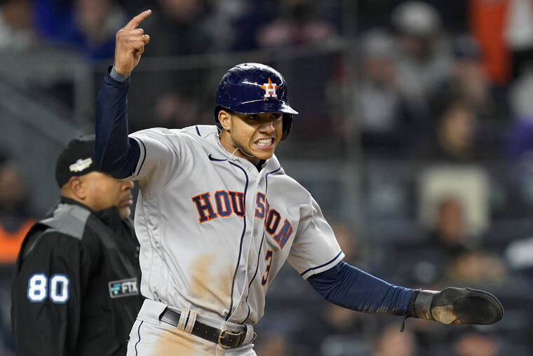 Astros Drop Yankees, Advance In Baseball Playoffs For First Time Since '05