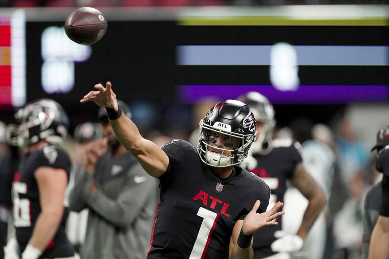 Near-perfect Marcus Mariota leads Atlanta Falcons to big win over the San  Francisco 49ers 