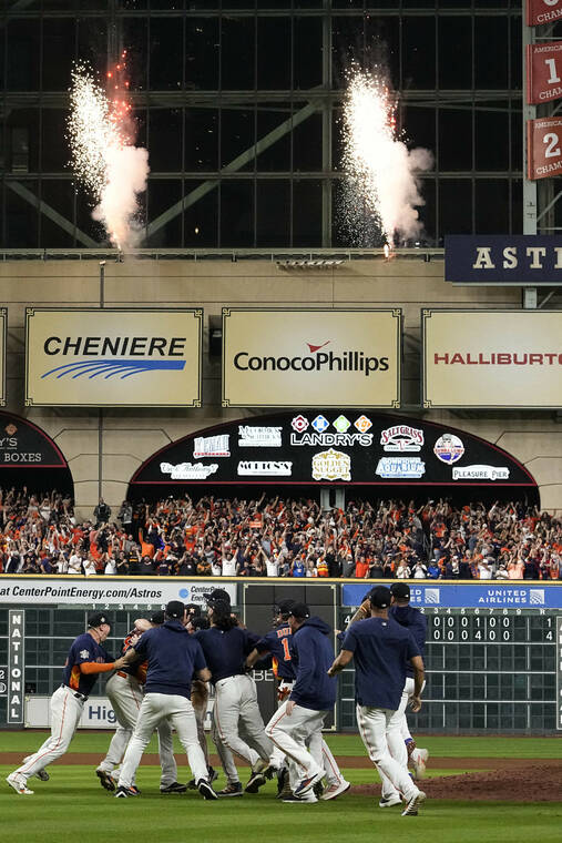 Astros celebrate World Series win, 11/05/2022