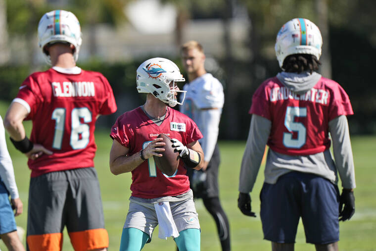 It's a great day to be a Dolphin' — Skylar Thompson on securing playoff  spot after beating the Jets