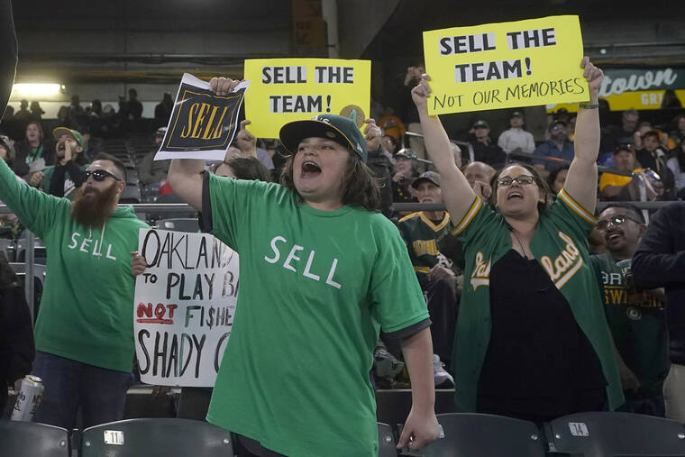 A’s Met By Fans In Oakland With Chants Of `sell The Team!’ - West 