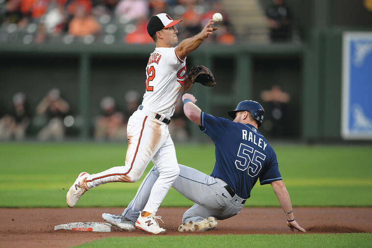 Orioles edge Tampa Bay 2-1, take 2 of 3 in series with MLB-best