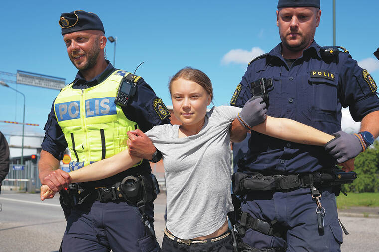 Greta Thunberg defiant after Swedish court fines her for disobeying ...