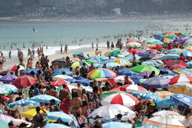 See you on Copacabana? Unusually balmy weather hits Brazil in a rare