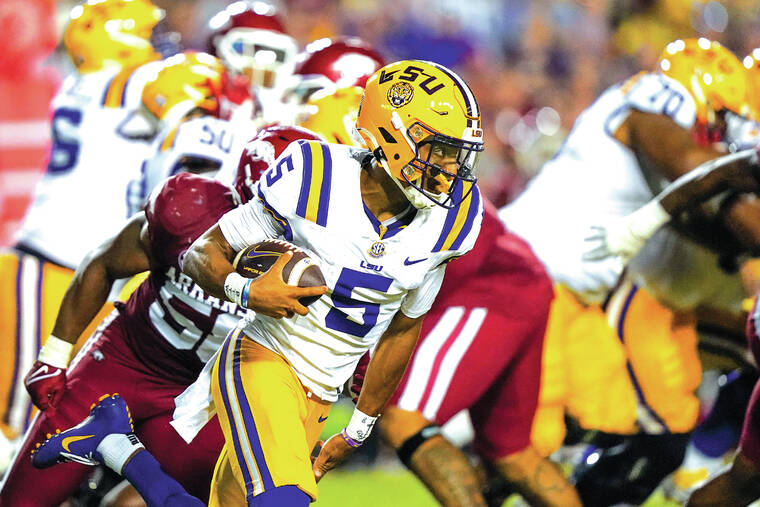 A detailed view of a CBS logo prior to the Southeastern Conference  championship NCAA college football