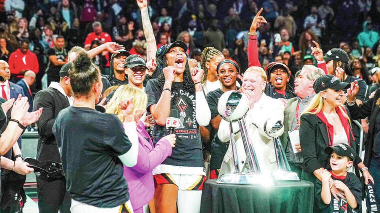 Las Vegas Aces become first repeat WNBA champs in 21 years