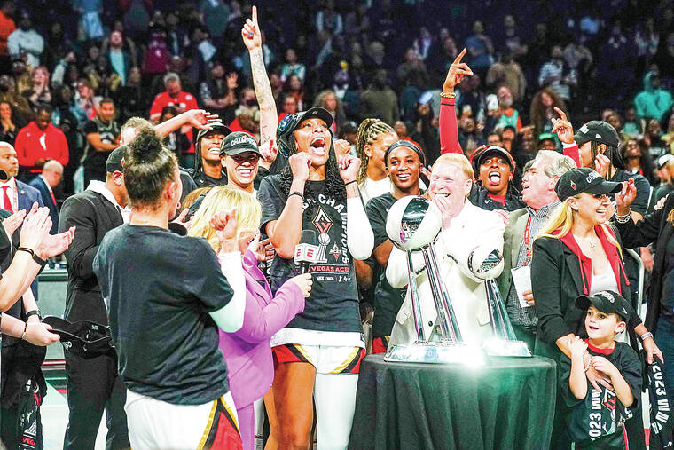 Aces repeat as WNBA champions, beat New York Liberty in Game 4