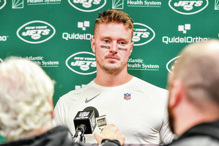 Jets starting Tim Boyle at QB vs. Dolphins on Friday in place of the ...