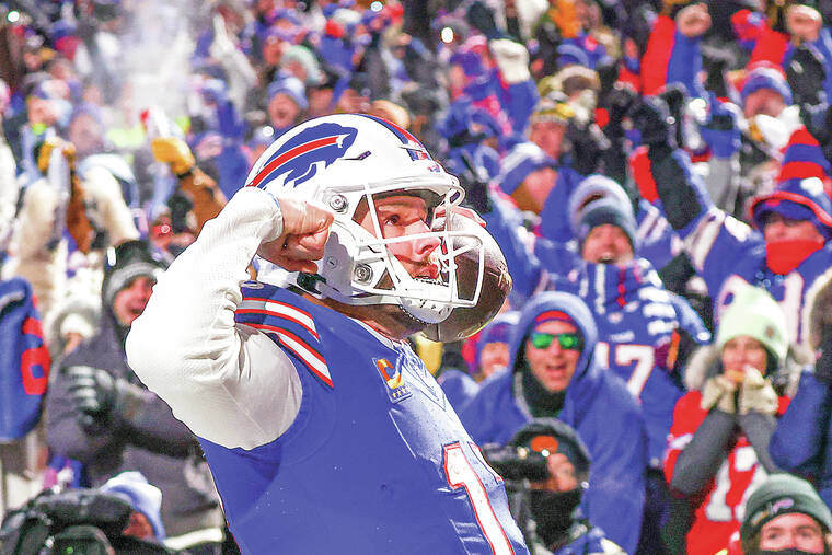 Josh Allen, Bills dispatch Steelers 3117 in playoff game delayed a day