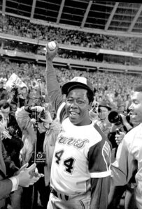 Hank Aaron rose above racist hate mail and threats in pursuit of Ruth’s ...