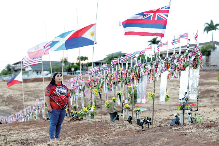 Survivors experience first anniversary of tragic Maui wildfires – West Hawaii Today