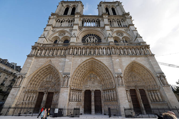 NotreDame Cathedral rises from ruins of fire West Hawaii Today