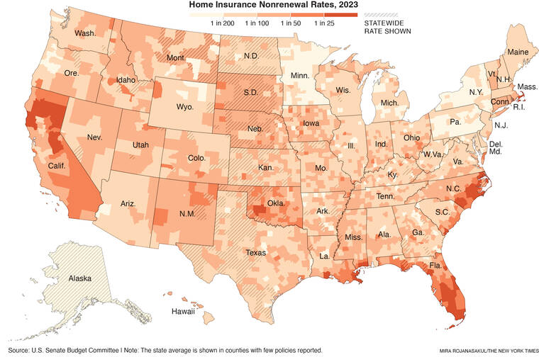 Insurers are deserting homeowners as climate shocks worsen